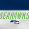 NFL Seattle Seahawks White Striped Wii (Includes 1 Controller) Skin
